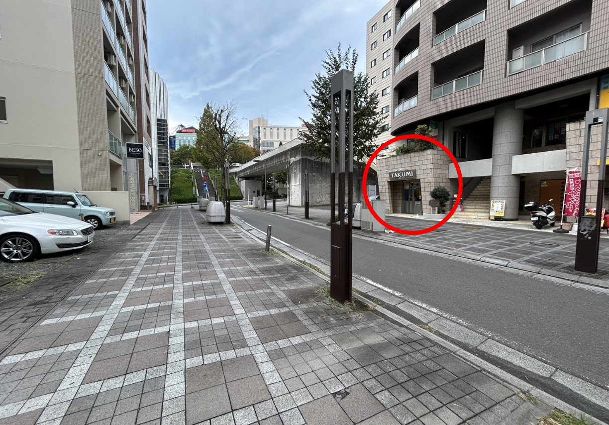 センター南4番出口からの行き方6